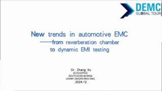 Keynote - New trends in automotive EMC testing Keynote - New trends in automotive EMC testing